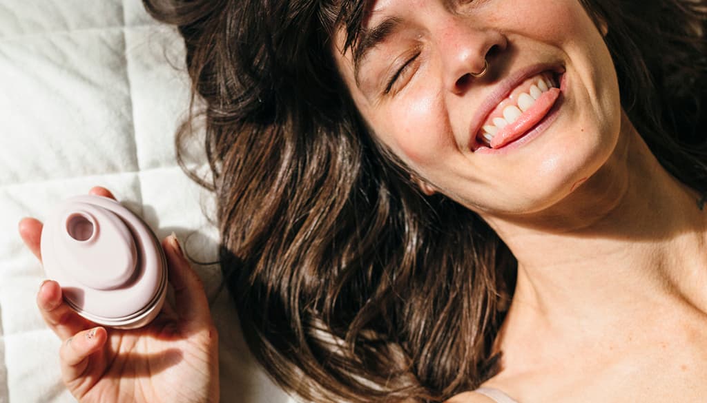 The Baci clitoral sucker from Lora Dicarlo