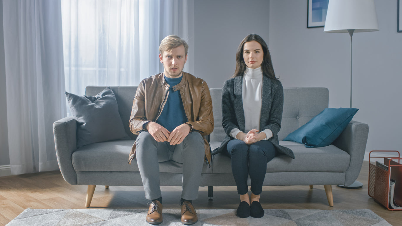 Couple in a sex therapy session