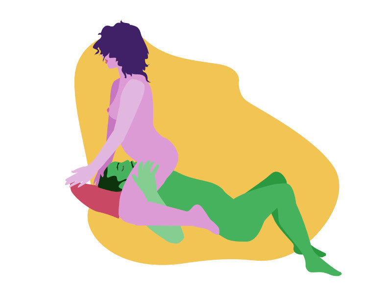 Lay on back cunnilingus image