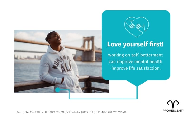 Love yourself first before trying to start a relationship