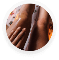 Apply Promescent lube to any desired area of the body during intimacy or masturbation with or without an adult toy