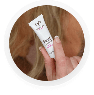 When applying Promescent Buzzing clitoral gel, you only need to apply a small amount.