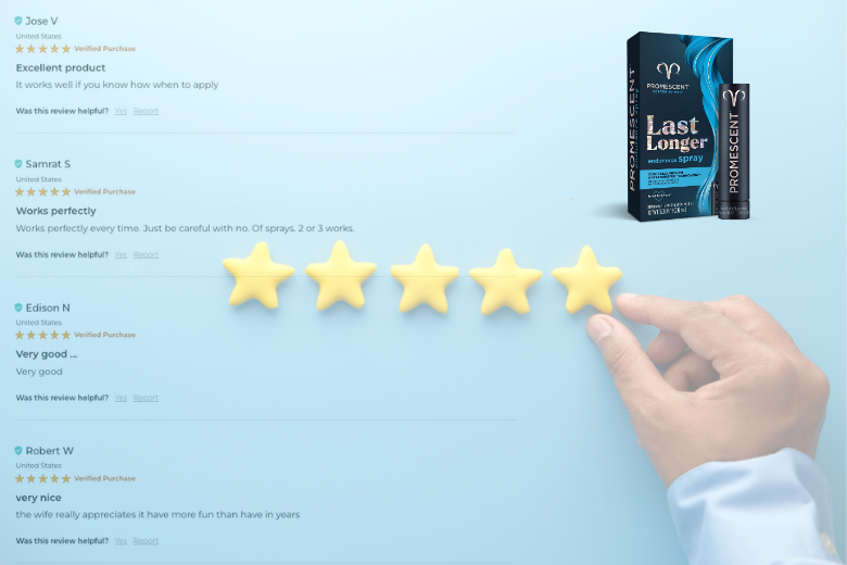 Promescent delay spray product reviews.