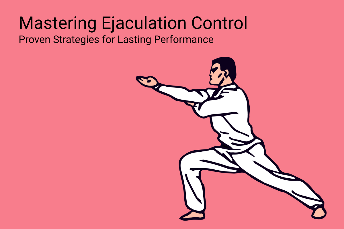 Image depicting a karate master, illustrating master ejaculation control.