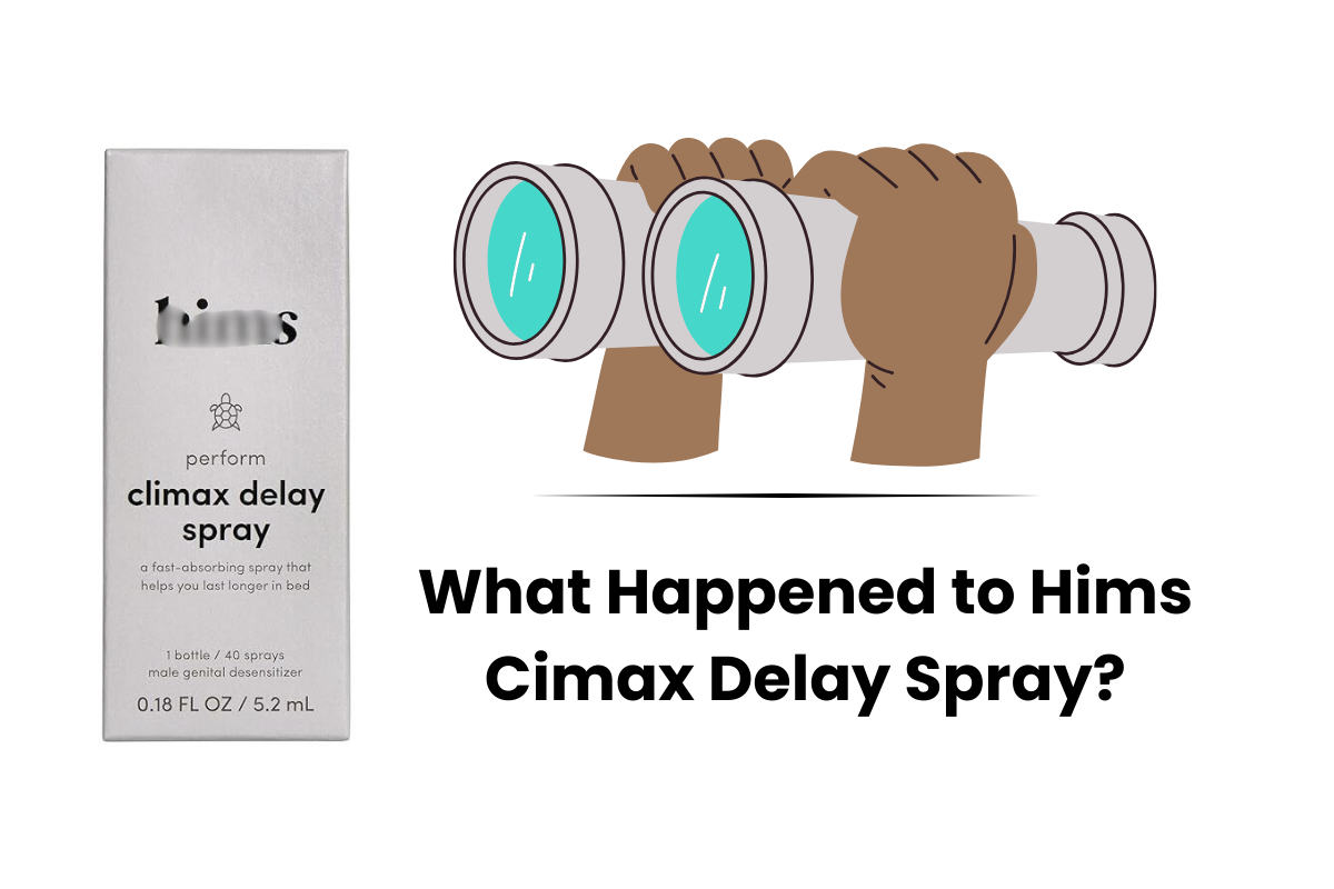 Article explaining what happened to Hims delay spray.